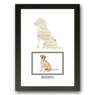 Dog Word Art Gifts